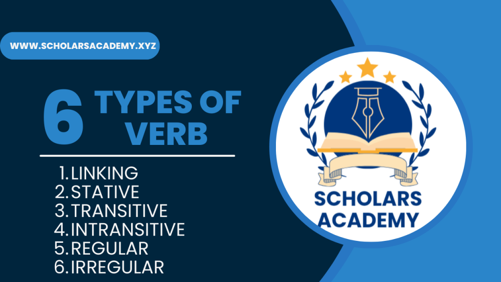 6 Types of Verbs