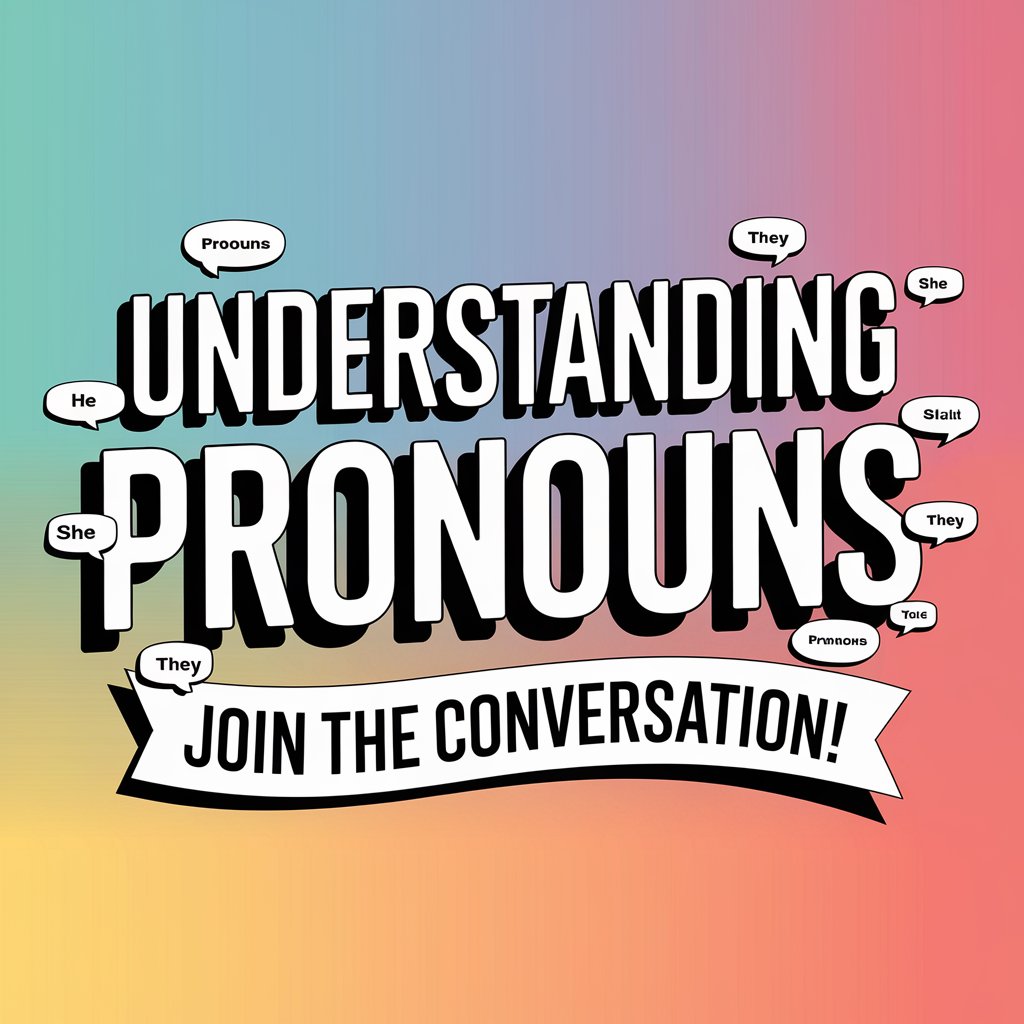 Pronoun I we You